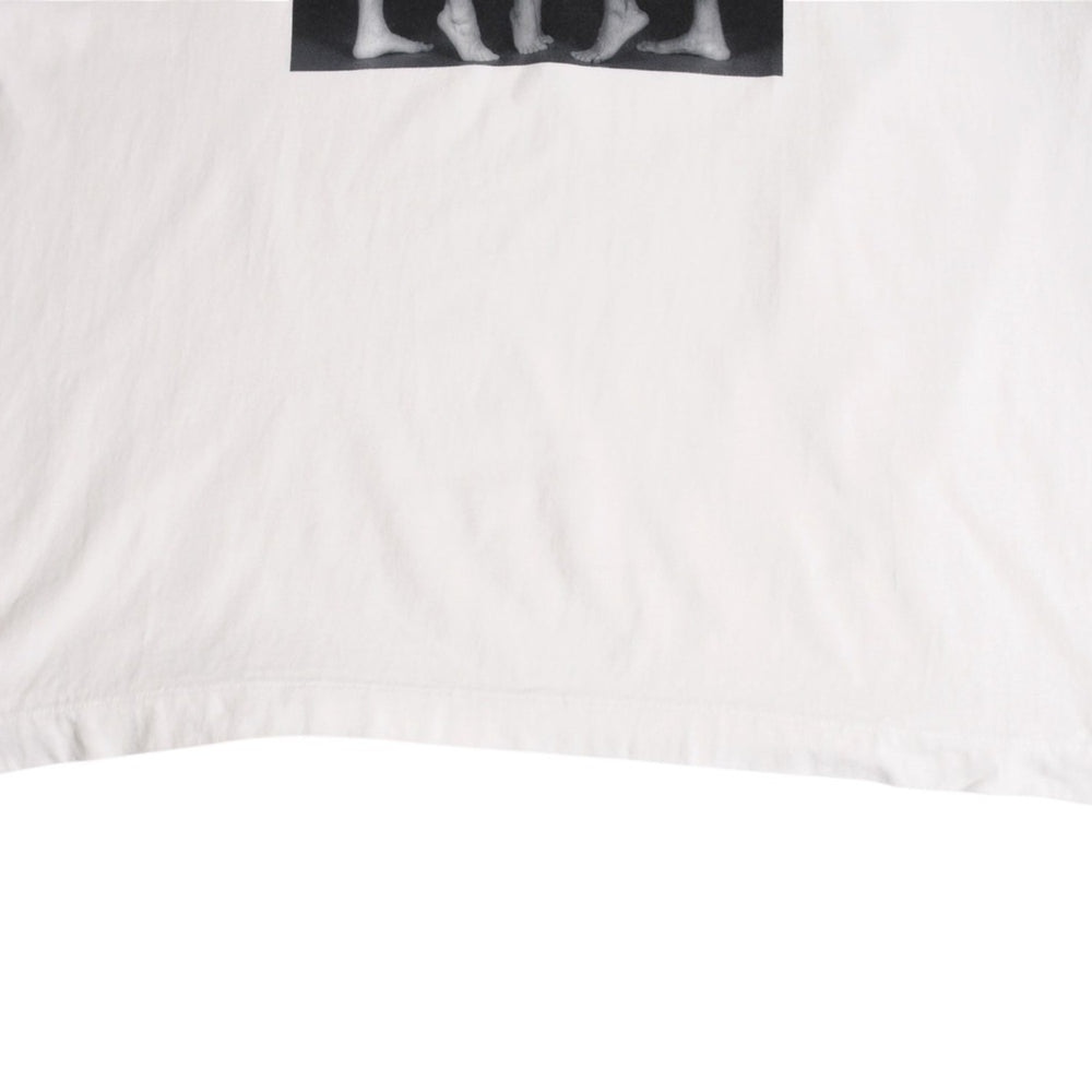 極美品 SAINT Mxxxxxxx セントマイケル MT SS TEE EMBRACE Tシャツ SM-HR8-0000-C19 ロバートメイプルソープ 半袖Tシャツ カットソー ホワイト XLサイズ 中古 4a004120