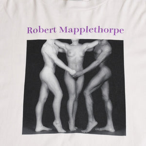Very good condition SAINT Mxxxxxxx St. Michael MT SS TEE EMBRACE T-shirt SM-HR8-0000-C19 Robert Mapplethorpe Short sleeve T-shirt Cut and sew White XL size Used 4a004120