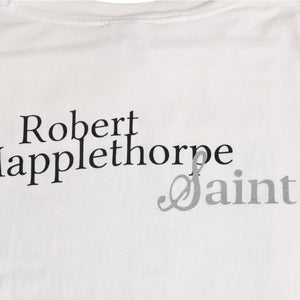 Very good condition SAINT Mxxxxxxx St. Michael MT SS TEE EMBRACE T-shirt SM-HR8-0000-C19 Robert Mapplethorpe Short sleeve T-shirt Cut and sew White XL size Used 4a004120