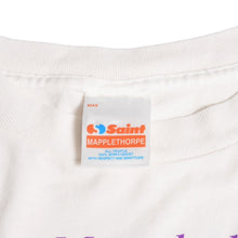 画像をギャラリービューアに読み込む, 極美品 SAINT Mxxxxxxx セントマイケル MT SS TEE EMBRACE Tシャツ SM-HR8-0000-C19 ロバートメイプルソープ 半袖Tシャツ カットソー ホワイト XLサイズ ヴィンテージ加工 中古 4a004120