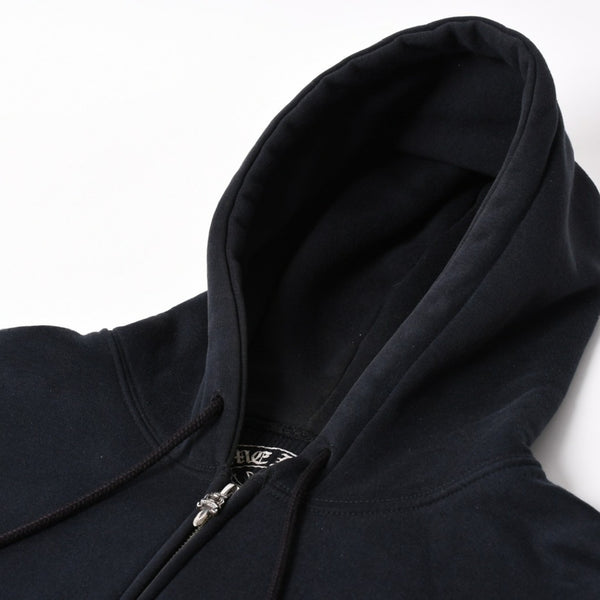 CHROME HEARTS クロムハーツ FOTI フォティ スクロール CHプラス プルオーバーフーディー ブラック 美品 中古 4a003577