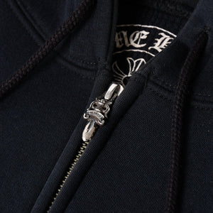 CHROME HEARTS クロムハーツ FOTI フォティ スクロール CHプラス プルオーバーフーディー ブラック 美品 中古 4a003577