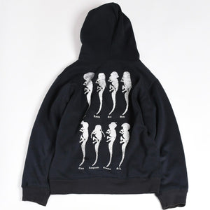 CHROME HEARTS クロムハーツ FOTI フォティ スクロール CHプラス プルオーバーフーディー ブラック 美品 中古 4a003577