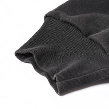 画像をギャラリービューアに読み込む, CHROME HEARTS クロムハーツ Back Scroll Logo Thermal Zip Up Hoodie スクロールラベル ブラック シルバー925 Sサイズ サーマル 美品 中古 4a004006