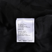 画像をギャラリービューアに読み込む, 極美品 CHANEL シャネル ノーカラーツイードジャケット P80445 ブラック アウター ココマーク 50サイズ パッチポケット 中古 4b012776