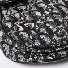 Load image into Gallery viewer, 極美品 Christian Dior クリスチャン ディオール サドルバッグ トロッター ブラック シルバー金具 ショルダーバッグ ガリアーノ 中古 4a003588