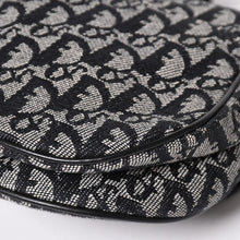 Load image into Gallery viewer, 極美品 Christian Dior クリスチャン ディオール サドルバッグ トロッター ブラック シルバー金具 ショルダーバッグ ガリアーノ 中古 4a003588