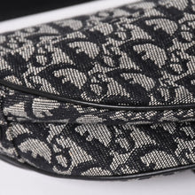 Load image into Gallery viewer, 極美品 Christian Dior クリスチャン ディオール サドルバッグ トロッター ブラック シルバー金具 ショルダーバッグ ガリアーノ 中古 4a003588