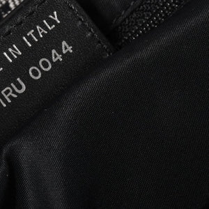 極美品 Christian Dior クリスチャン ディオール サドルバッグ トロッター ブラック シルバー金具 ショルダーバッグ ガリアーノ 中古 4a003588