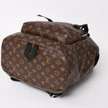 画像をギャラリービューアに読み込む, 極美品 LOUIS VUITTON ルイヴィトン ザックバックパック モノグラムマカサー モノグラムキャンバス M43422 ブラウン シルバー金具 中古 4a003585