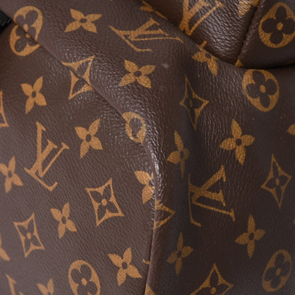 Very good condition LOUIS VUITTON Louis Vuitton backpack Monogram Macassar Monogram canvas M43422 Brown Silver hardware Used 4a003585