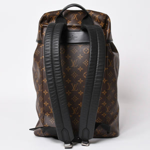 Very good condition LOUIS VUITTON Louis Vuitton backpack Monogram Macassar Monogram canvas M43422 Brown Silver hardware Used 4a003585