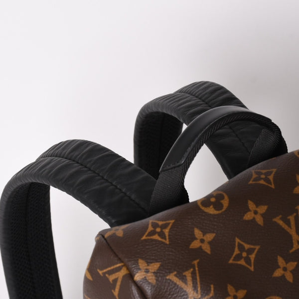 Very good condition LOUIS VUITTON Louis Vuitton backpack Monogram Macassar Monogram canvas M43422 Brown Silver hardware Used 4a003585