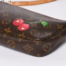 画像をギャラリービューアに読み込む, LOUIS VUITTON ルイヴィトン ポシェット アクセソワール ポーチ ショルダーバッグ モノグラム チェリー M95008 希少 美品 中古 4a005999