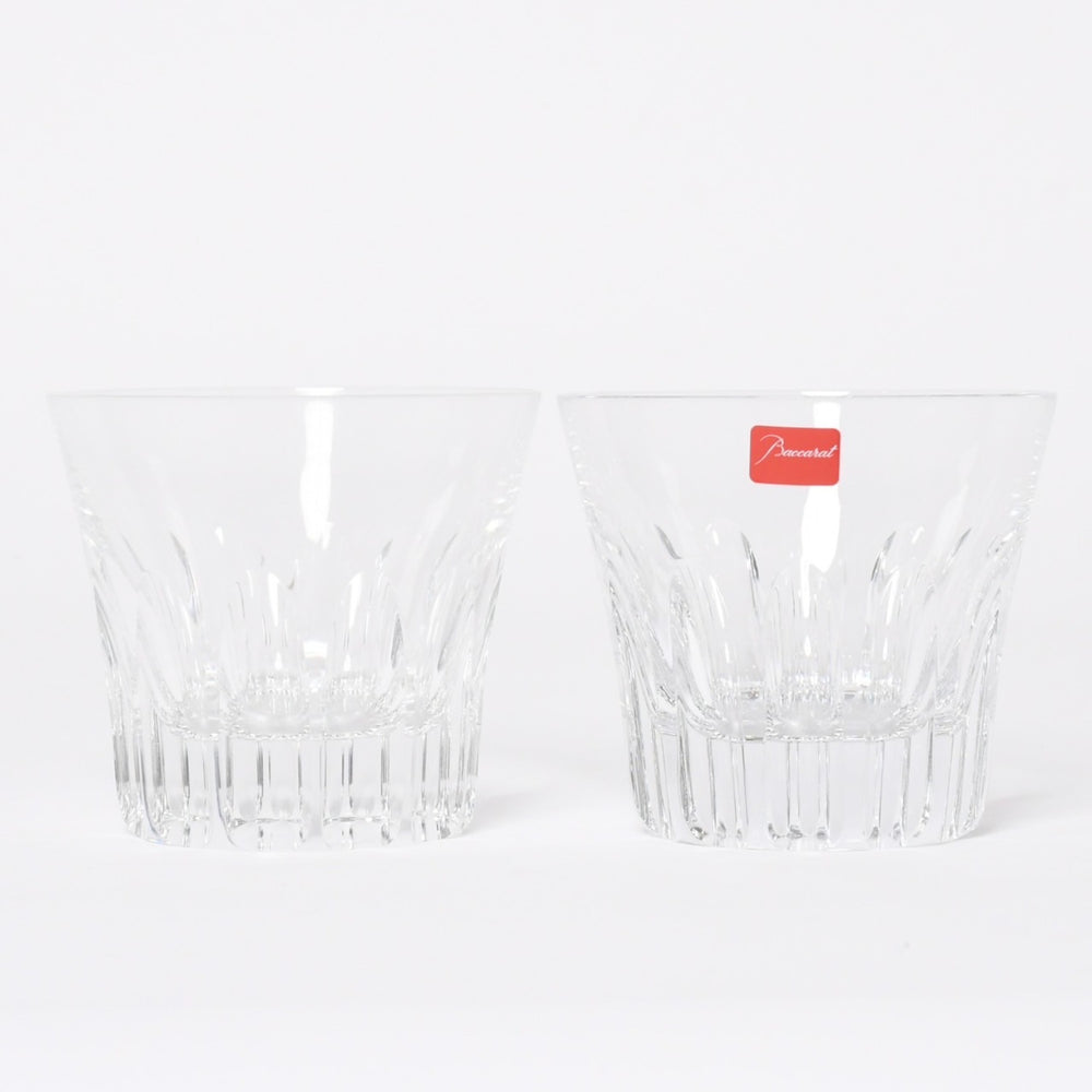 極美品 Baccarat バカラ ETNA エトナ ロックグラス イヤータンブラー クリスタルガラス クリア 日本限定 中古 4a005289