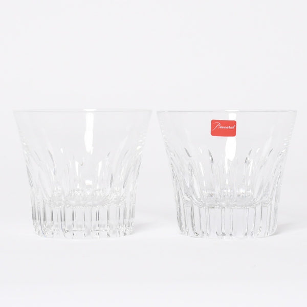 極美品 Baccarat バカラ ETNA エトナ ロックグラス イヤータンブラー クリスタルガラス クリア 日本限定 中古 4a005289