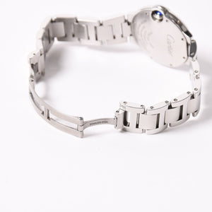 CARTIER Ballon Bleu Watch WSBB0052 Weight approx. 73.93g 33mm SS Automatic Bordeaux Dial Silver Good Condition Used 4a003158