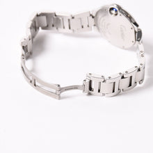 Load image into Gallery viewer, CARTIER カルティエ Ballon Bleu バロン ブルー 腕時計 WSBB0052 重量約73.93g 33mm SS 自動巻 ボルドー文字盤 シルバー 美品 中古 4a003158