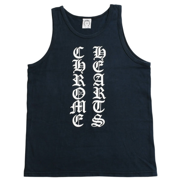 CHROME HEARTS Script Logo Print Tank Top Size S Script Logo Tank Top Old Chrome Scroll Label Size S Good Condition Used 4a003630