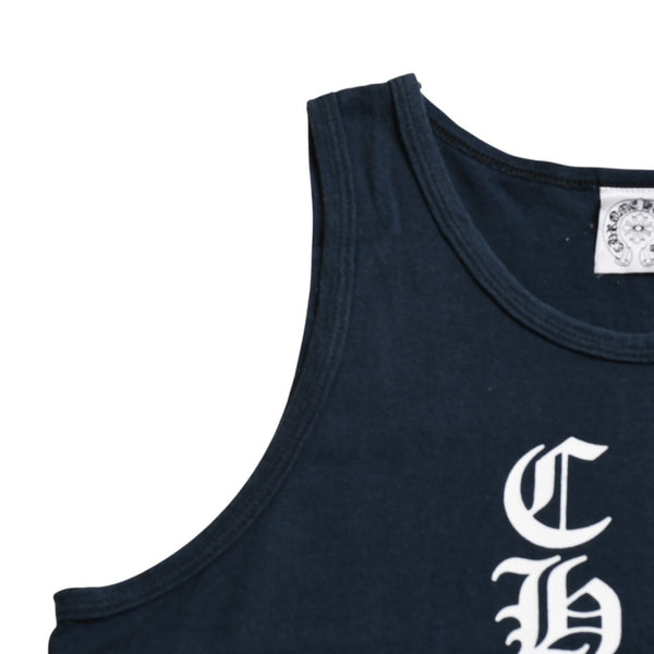 CHROME HEARTS Script Logo Print Tank Top Size S Script Logo Tank Top Old Chrome Scroll Label Size S Good Condition Used 4a003630