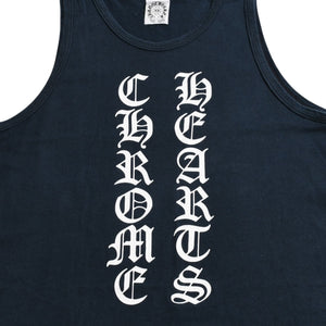 CHROME HEARTS Script Logo Print Tank Top Size S Script Logo Tank Top Old Chrome Scroll Label Size S Good Condition Used 4a003630