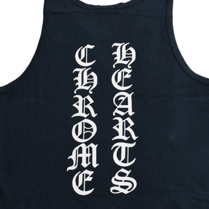 CHROME HEARTS Script Logo Print Tank Top Size S Script Logo Tank Top Old Chrome Scroll Label Size S Good Condition Used 4a003630