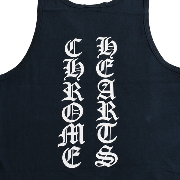 CHROME HEARTS Script Logo Print Tank Top Size S Script Logo Tank Top Old Chrome Scroll Label Size S Good Condition Used 4a003630