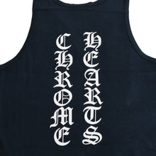 画像をギャラリービューアに読み込む, CHROME HEARTS クロムハーツ Script Logo Print Tank Top Size S スクリプトロゴ タンクトップ オールドクロム スクロールラベル サイズS 美品 中古 4a003630