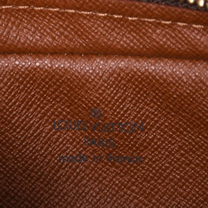 新品同様 LOUIS VUITTON ルイヴィトン ポシェットシテ ワンショルダーバッグ M51183 モノグラムキャンバス レザー ブラウン 中古 4a003684