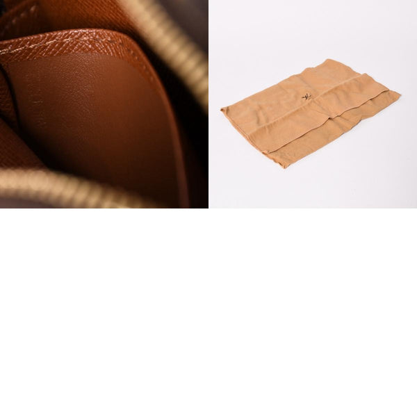 新品同様 LOUIS VUITTON ルイヴィトン ポシェットシテ ワンショルダーバッグ M51183 モノグラムキャンバス レザー ブラウン 中古 4a003684