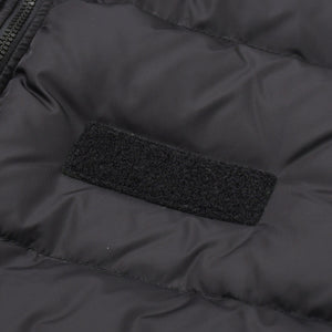 極美品 Supreme UNDERCOVER シュプリーム アンダーカバーコラボ Puffer Jacket 2023春夏 カウレザー スタッズ ダウンジャケット ブラックメタル 中古 4a003604