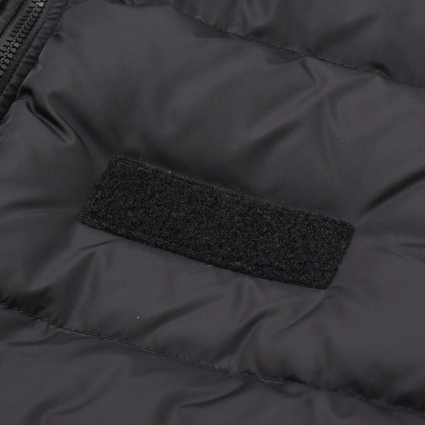 極美品 Supreme UNDERCOVER シュプリーム アンダーカバーコラボ Puffer Jacket 2023春夏 カウレザー スタッズ ダウンジャケット ブラックメタル 中古 4a003604