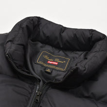 画像をギャラリービューアに読み込む, 極美品 Supreme UNDERCOVER シュプリーム アンダーカバーコラボ Puffer Jacket 2023春夏 カウレザー スタッズ ダウンジャケット ブラックメタル 中古 4a003604