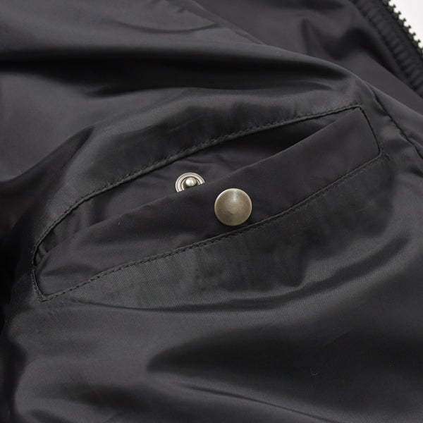 極美品 Supreme UNDERCOVER シュプリーム アンダーカバーコラボ Puffer Jacket 2023春夏 カウレザー スタッズ ダウンジャケット ブラックメタル 中古 4a003604
