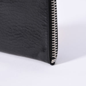 CHROME HEARTS クロムハーツ WALLET ZIP TINY タイニージップウォレット 財布 CHクロスパッチ ダガー レザー シルバー925 美品 中古 4a003785
