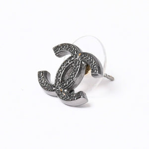 極美品 CHANEL シャネル ピアス ココマーク スターバースト A15C メタル earrings COCO Starburst A15C metal 美品 中古 4a000656