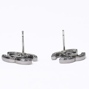 極美品 CHANEL シャネル ピアス ココマーク スターバースト A15C メタル earrings COCO Starburst A15C metal 美品 中古 4a000656