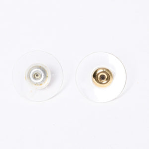 極美品 CHANEL シャネル ピアス ココマーク スターバースト A15C メタル earrings COCO Starburst A15C metal 美品 中古 4a000656