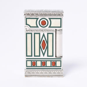 S.T. S.T. Dupont MEDICI Line 2 16471, weight approximately 132.73g, 2005 limited edition, 1440/3420, platinum coated, excellent condition, pre-owned. (Item number: 4a003627)