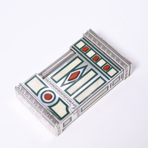 S.T. S.T. Dupont MEDICI Line 2 16471, weight approximately 132.73g, 2005 limited edition, 1440/3420, platinum coated, excellent condition, pre-owned. (Item number: 4a003627)