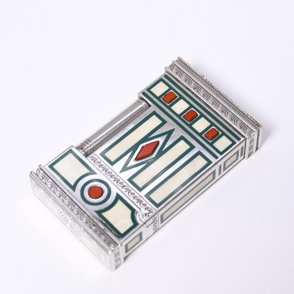 S.T. S.T. Dupont MEDICI Line 2 16471, weight approximately 132.73g, 2005 limited edition, 1440/3420, platinum coated, excellent condition, pre-owned. (Item number: 4a003627)
