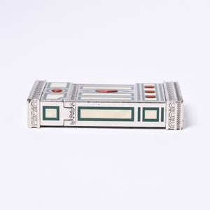 S.T. S.T. Dupont MEDICI Line 2 16471, weight approximately 132.73g, 2005 limited edition, 1440/3420, platinum coated, excellent condition, pre-owned. (Item number: 4a003627)