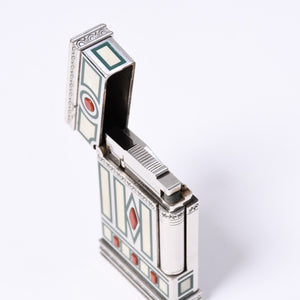 S.T. S.T. Dupont MEDICI Line 2 16471, weight approximately 132.73g, 2005 limited edition, 1440/3420, platinum coated, excellent condition, pre-owned. (Item number: 4a003627)