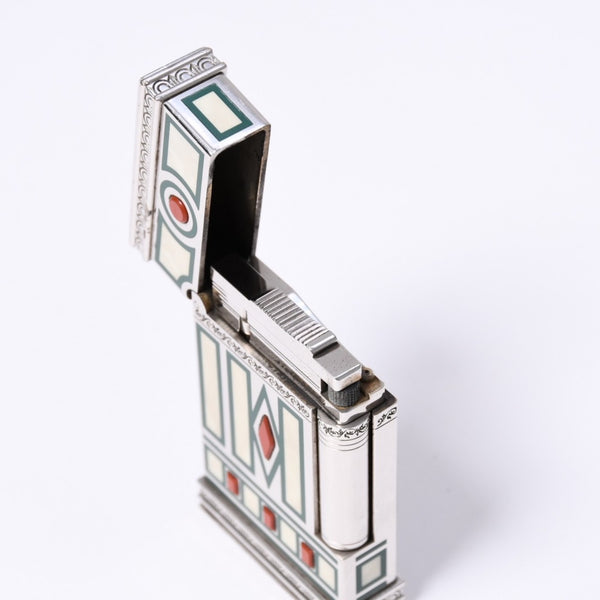 S.T. S.T. Dupont MEDICI Line 2 16471, weight approximately 132.73g, 2005 limited edition, 1440/3420, platinum coated, excellent condition, pre-owned. (Item number: 4a003627)