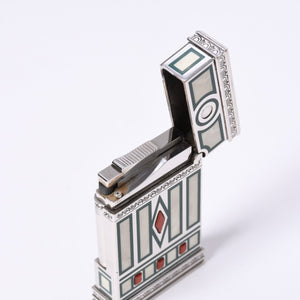 S.T. S.T. Dupont MEDICI Line 2 16471, weight approximately 132.73g, 2005 limited edition, 1440/3420, platinum coated, excellent condition, pre-owned. (Item number: 4a003627)