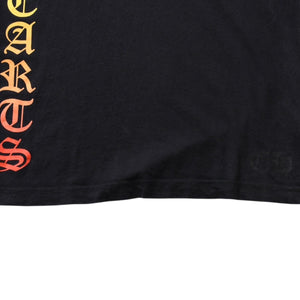 CHROME HEARTS Chrome Hearts Short Sleeve Pocket T-Shirt Gradient Logo CH Cross Logo Horseshoe Black S Size Short Sleeve T-Shirt Good Condition Used 4a003778