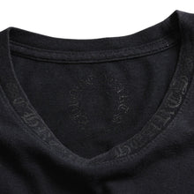 Load image into Gallery viewer, CHROME HEARTS クロムハーツ 半袖ポケットTシャツ グラデーションロゴ CHクロスロゴ ホースシュー ブラック Sサイズ 半袖Tシャツ 美品 中古 4a003778