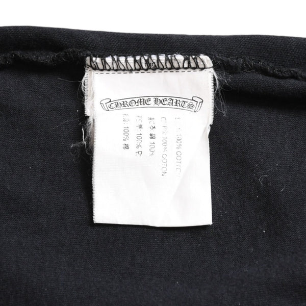 CHROME HEARTS Chrome Hearts Short Sleeve Pocket T-Shirt Gradient Logo CH Cross Logo Horseshoe Black S Size Short Sleeve T-Shirt Good Condition Used 4a003778
