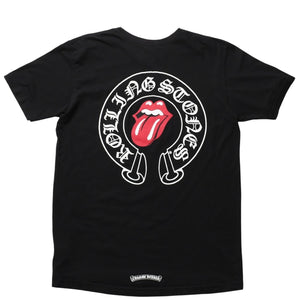CHROME HEARTS クロムハーツ ザ ローリング・ストーンズ コラボレーションTシャツ ポケットTシャツ リップ&タン XLサイズ 美品 中古 4a003779