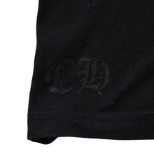 Load image into Gallery viewer, CHROME HEARTS クロムハーツ ザ ローリング・ストーンズ コラボレーションTシャツ ポケットTシャツ リップ&amp;タン ホースシュー スクロールラベル ベロマーク ブラック XLサイズ 美品 中古 4a003779